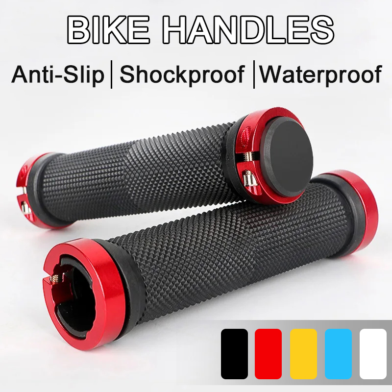 Commuter Bike Lock - MTB Bicycle Handlebar Grip Rubber Non-Slip