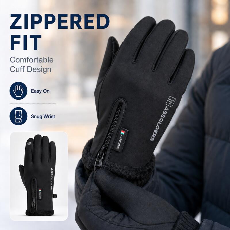 Winter Warm Touchscreen Gloves - огляд і ціна Winter Cycling Commute