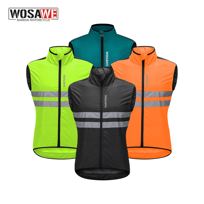 WOSAWE Men Cycling Windbreaker - огляд і ціна Reflective Vest Cycling