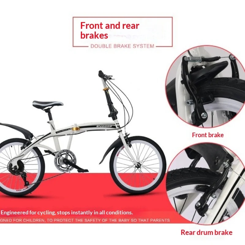 20 Inch Folding Bicycle - Comp - огляд і ціна Commuter Biking