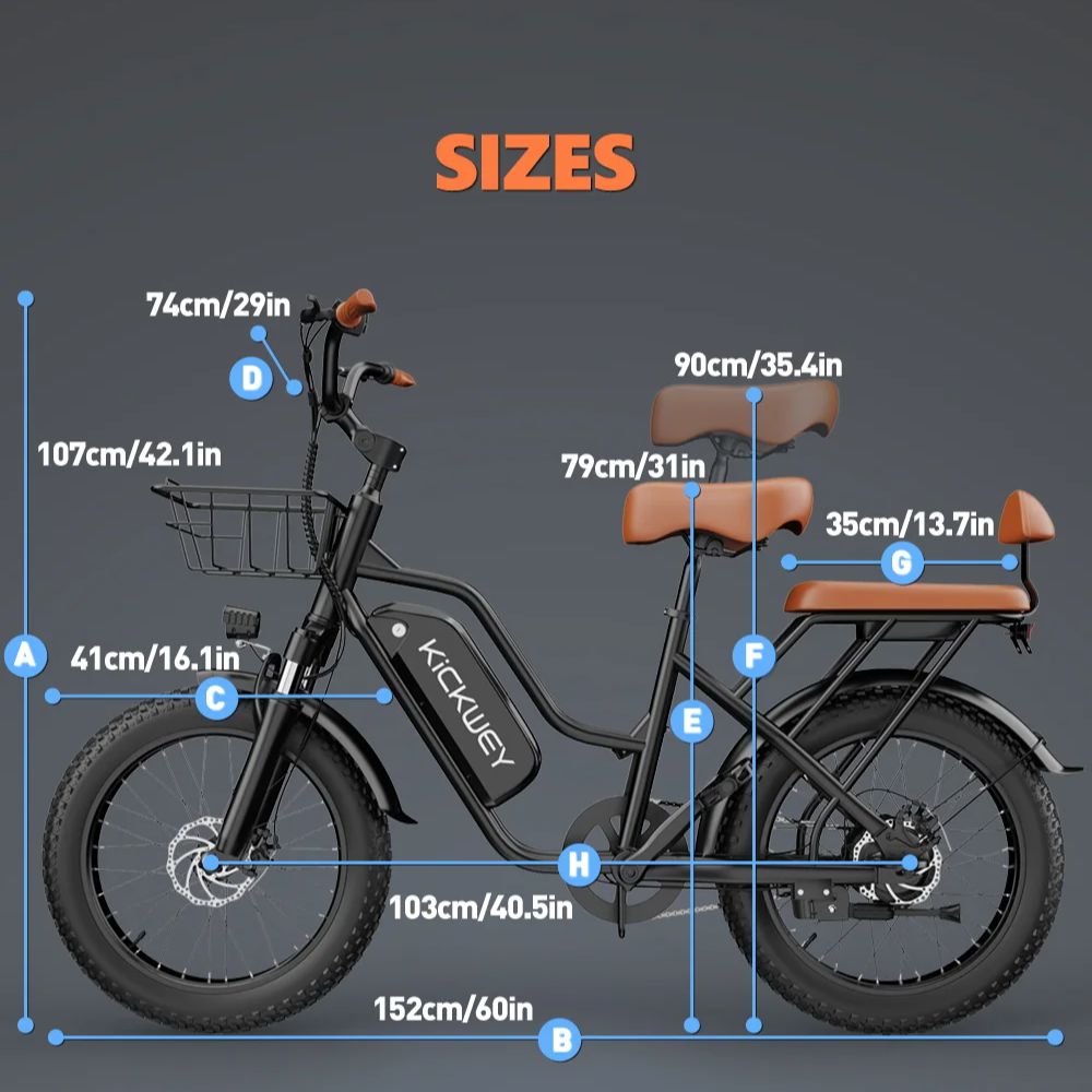 Kickwey LD20 Electric Bike for - огляд і ціна Commuter Biking