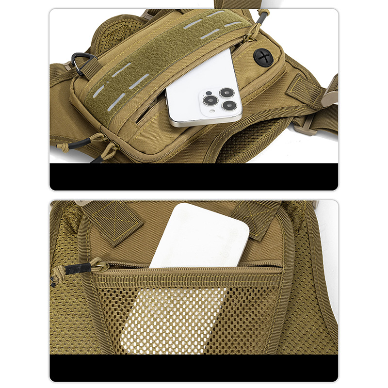 Tactical Front Chest Rig Bag V - огляд і ціна Reflective Vest Cycling