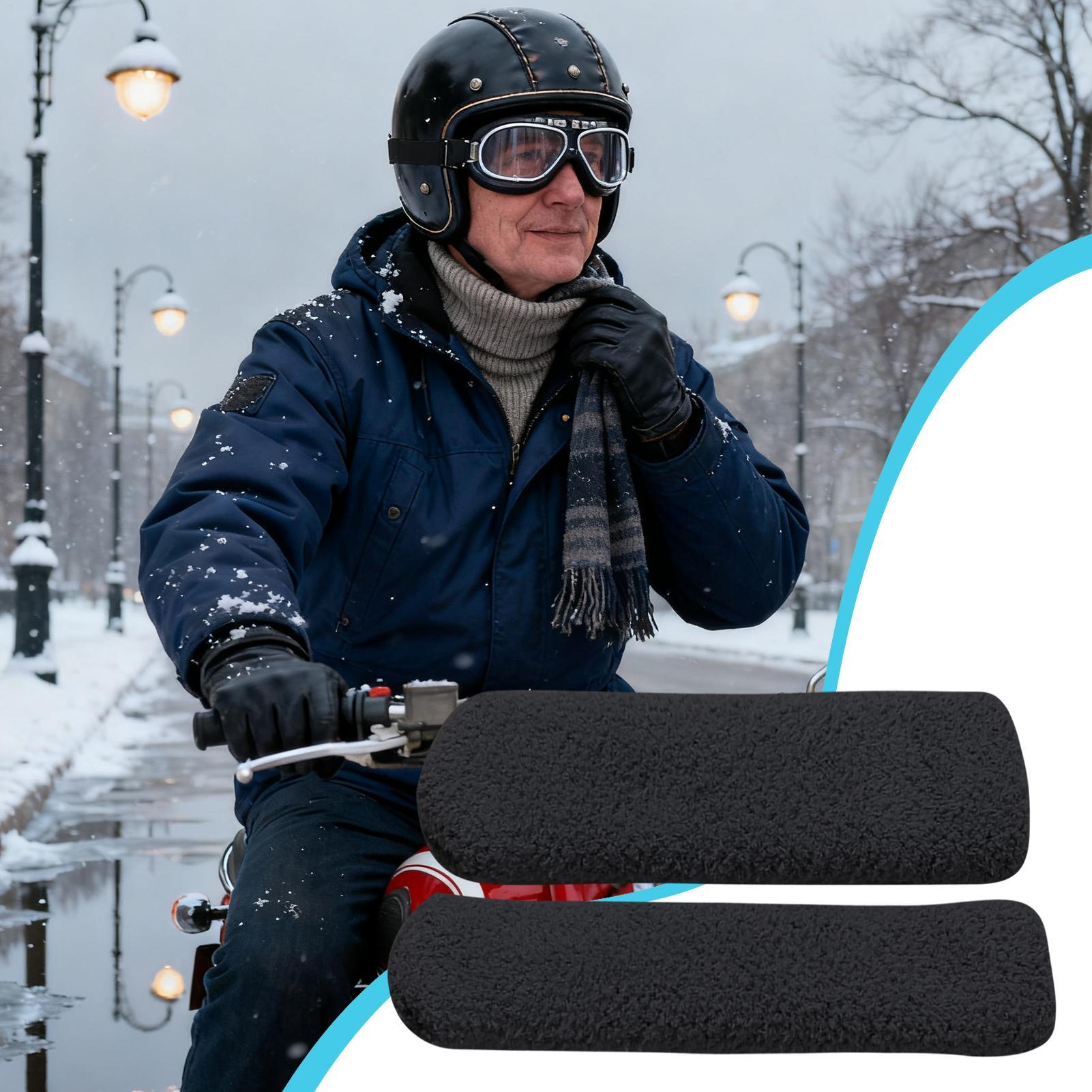 Motorcycle Handlebar Covers St - огляд і ціна Winter Cycling Commute