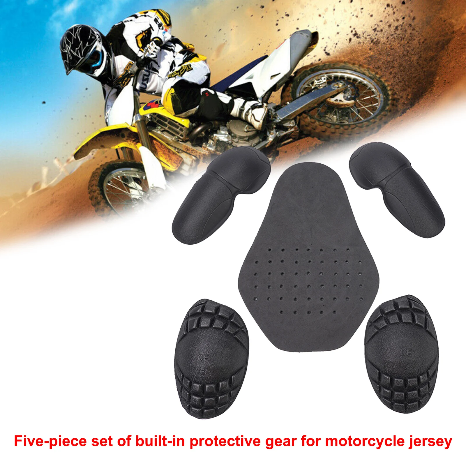 5PCS Motorcycle Bike Riding Ja - огляд і ціна Cycling Commuter Jacket