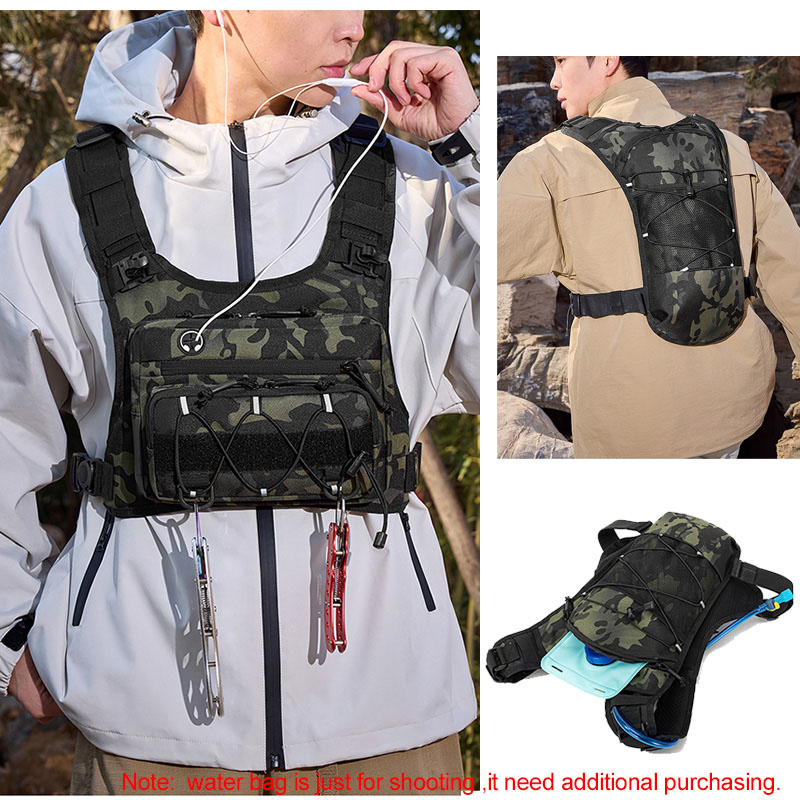 Tactical Bag Front Chest Rig V - огляд і ціна Reflective Vest Cycling