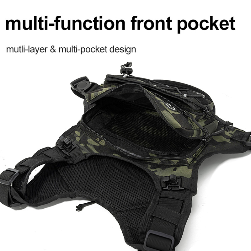 Tactical Bag Front Chest Rig V - огляд і ціна Reflective Vest Cycling