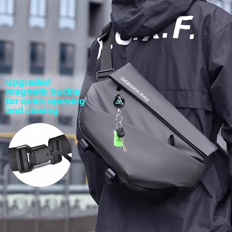Magnetic Buckle Men Crossbody  - огляд і ціна Cycling Commuting